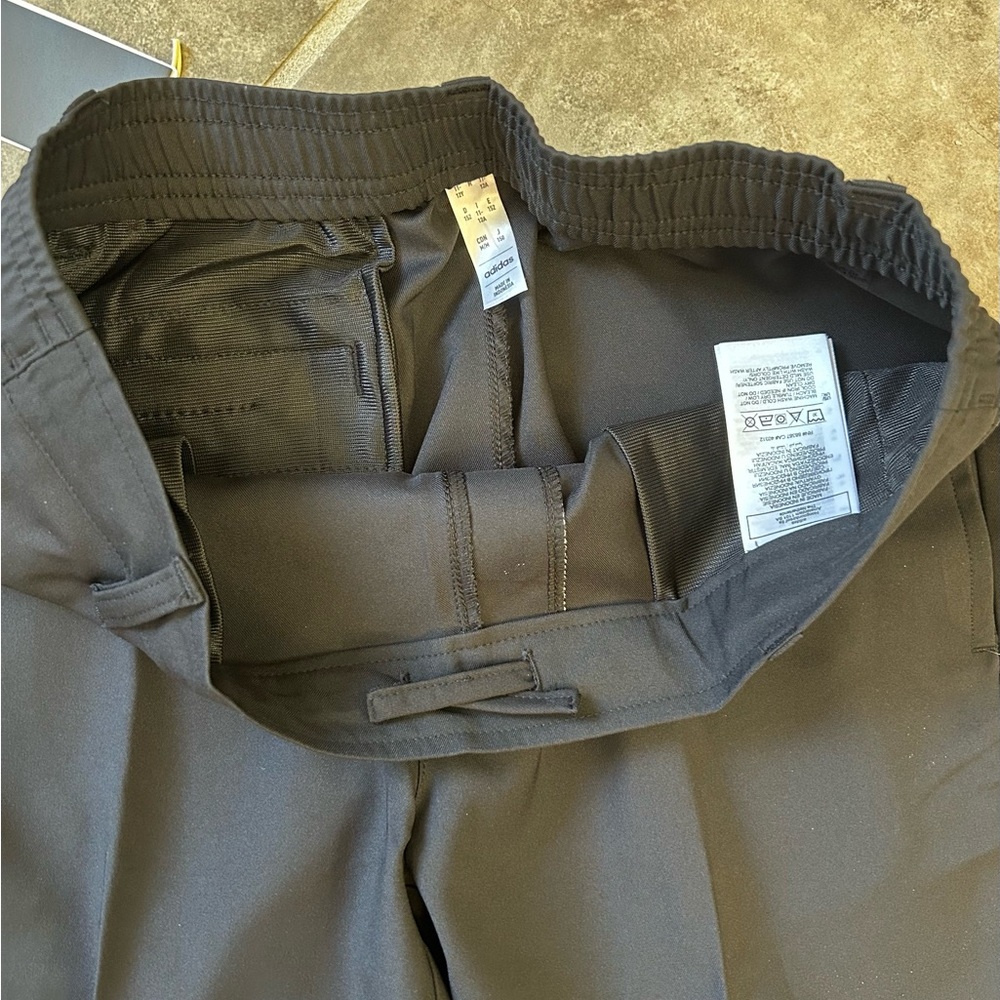 NWT Adidas Boys Golf Pant Size M (11/12) Black - Picture 4 of 5